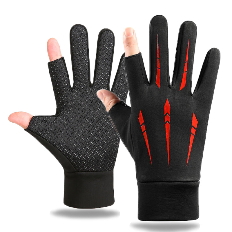 Mountain Biking Gloves - Warm Cycling Gloves for Men Autumn
