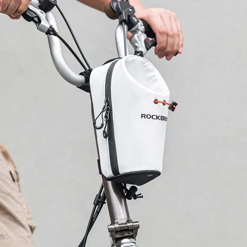 Mountain Biking Hydration Pack - ROCKBROS Bicycle Front Water Bottle Bag