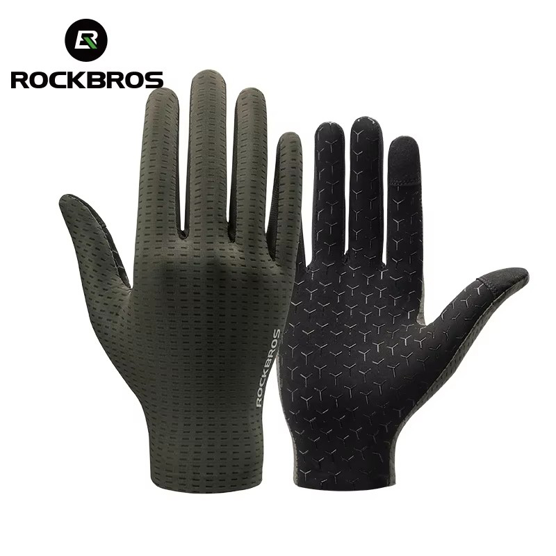 Mountain Biking Gloves - ROCKBROS Cycling Gloves Men Women Spring