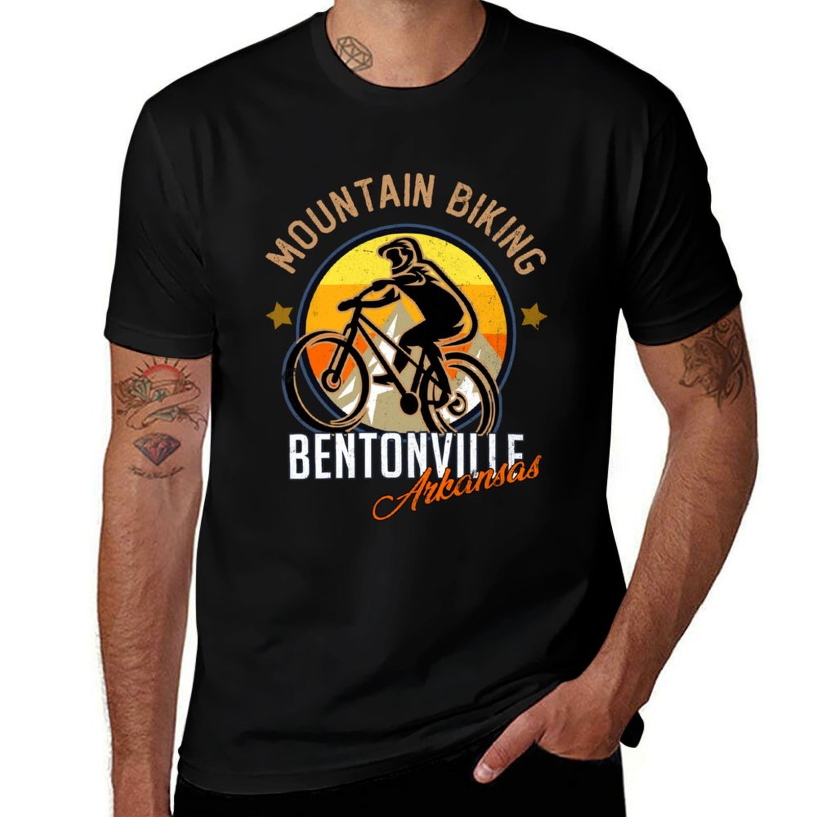 Mountain Biking Arkansas - bentonville arkansas mountain biking T-Shirt Festival
