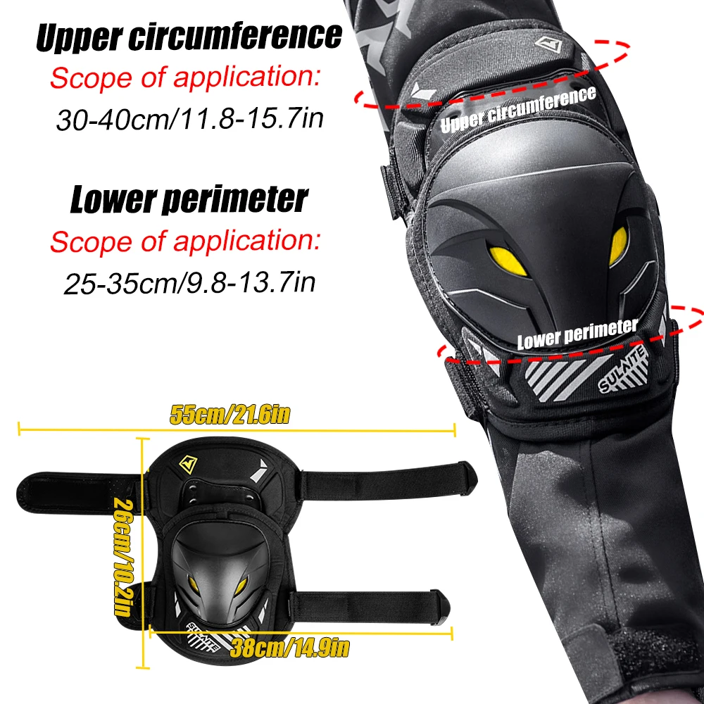 GOMOREON 1Pair Motorcycle Elec - Mountain Biking Elbow Pads review and price