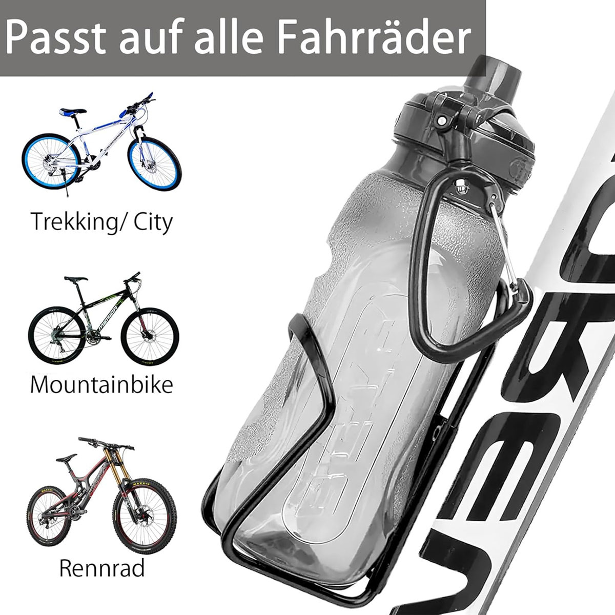 Water Bottle Holder Aluminum A - Mountain Biking Hydration Pack review and price