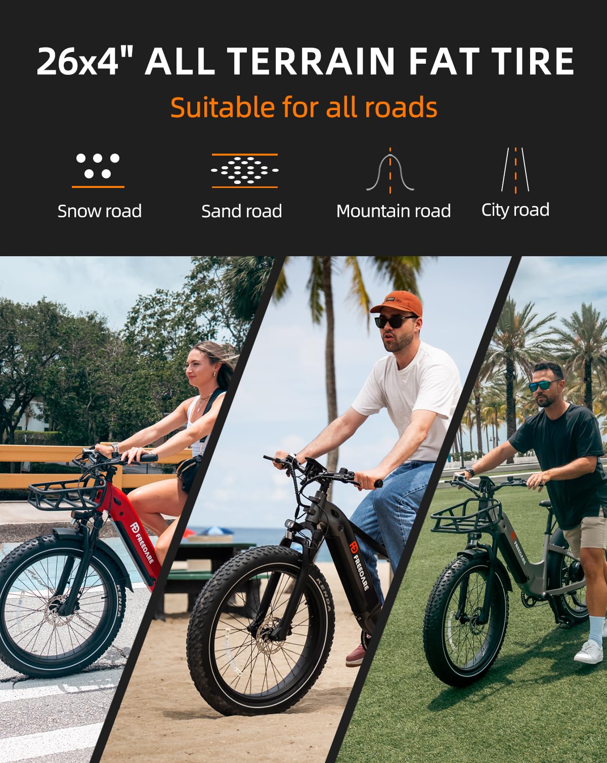FREEDARE Electric Bike for Adu - Mountain Biking App review and price