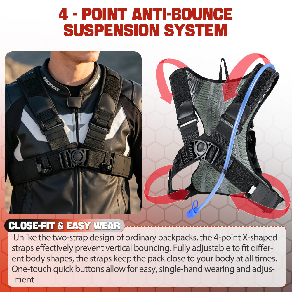 NEWBOLER 5L/8L Motorcycle Cycl - Mountain Biking Hydration Pack review and price