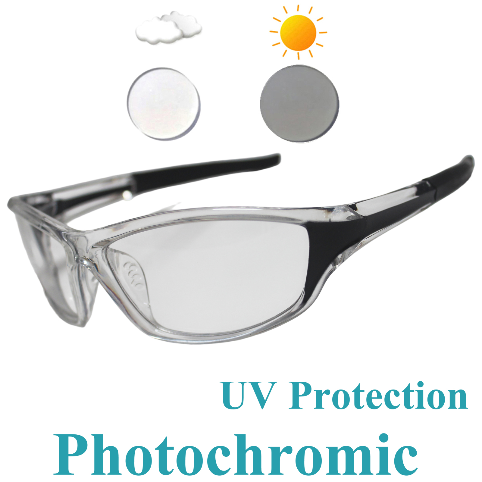 Photochromic Cycling Glasses B - Mountain Biking Glasses review and price