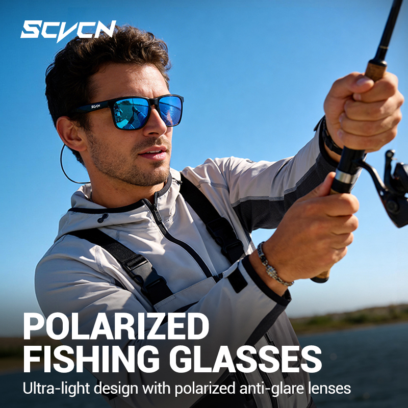 SCVCN Polarized Fishing Sungla - Mountain Biking Glasses review and price