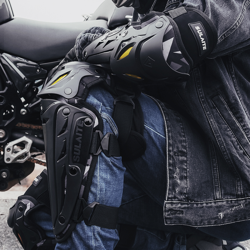 Motocross Knee Pads Moto Prote - Mountain Biking Elbow Pads review and price