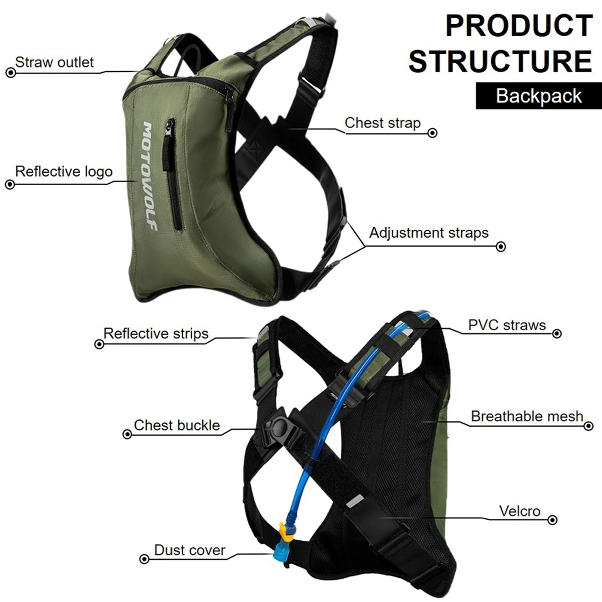 Motorcycle Cycling Hydration P - Mountain Biking Hydration Pack review and price