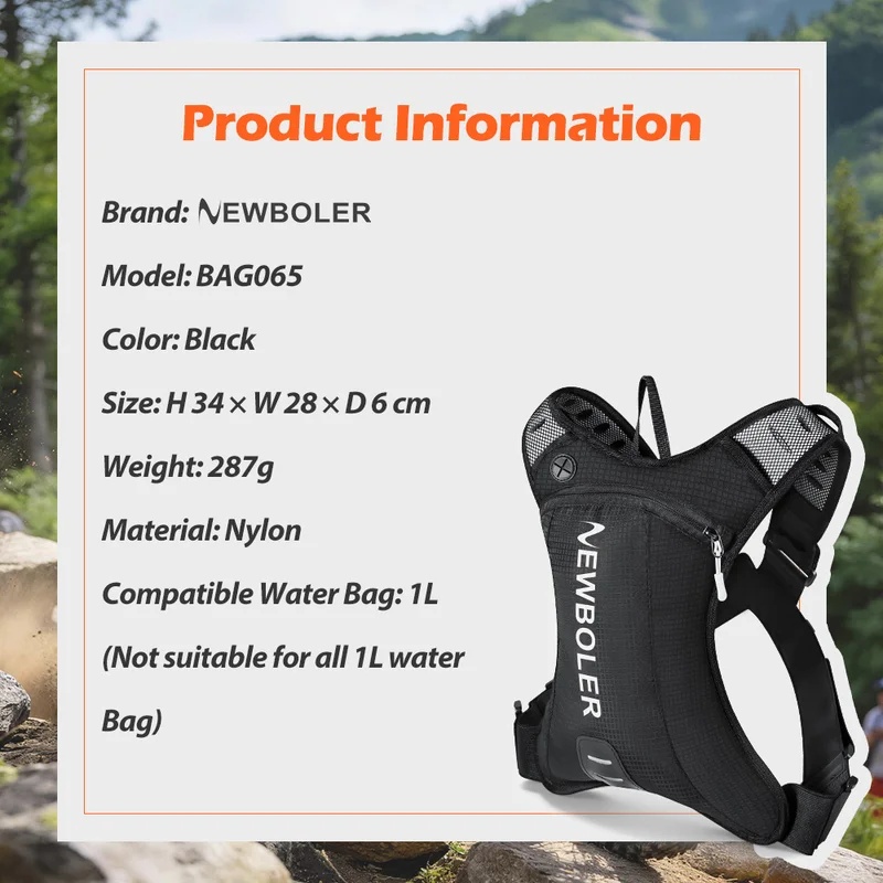 NEWBOLER 5L Motorcycle Cycling - Mountain Biking Hydration Pack review and price
