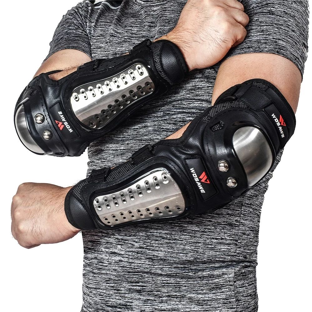 Motorcycle Knee Protector Moto - Mountain Biking Elbow Pads review and price