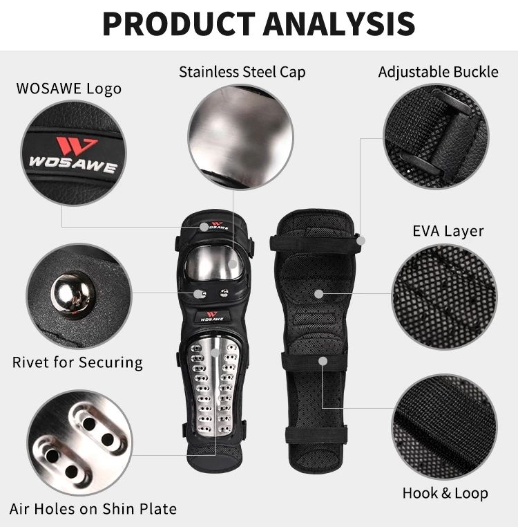 Motorcycle Knee Protector Moto - Mountain Biking Elbow Pads review and price
