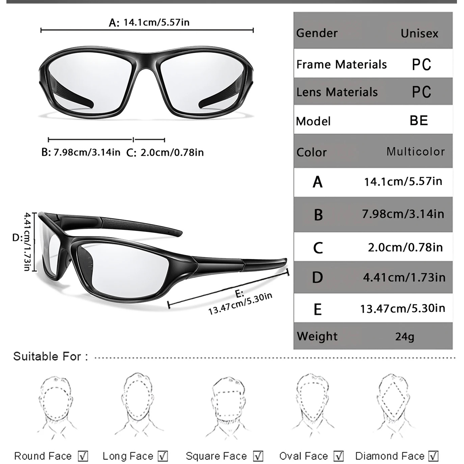 Photochromic Glasses Bicycle E - Mountain Biking Glasses review and price