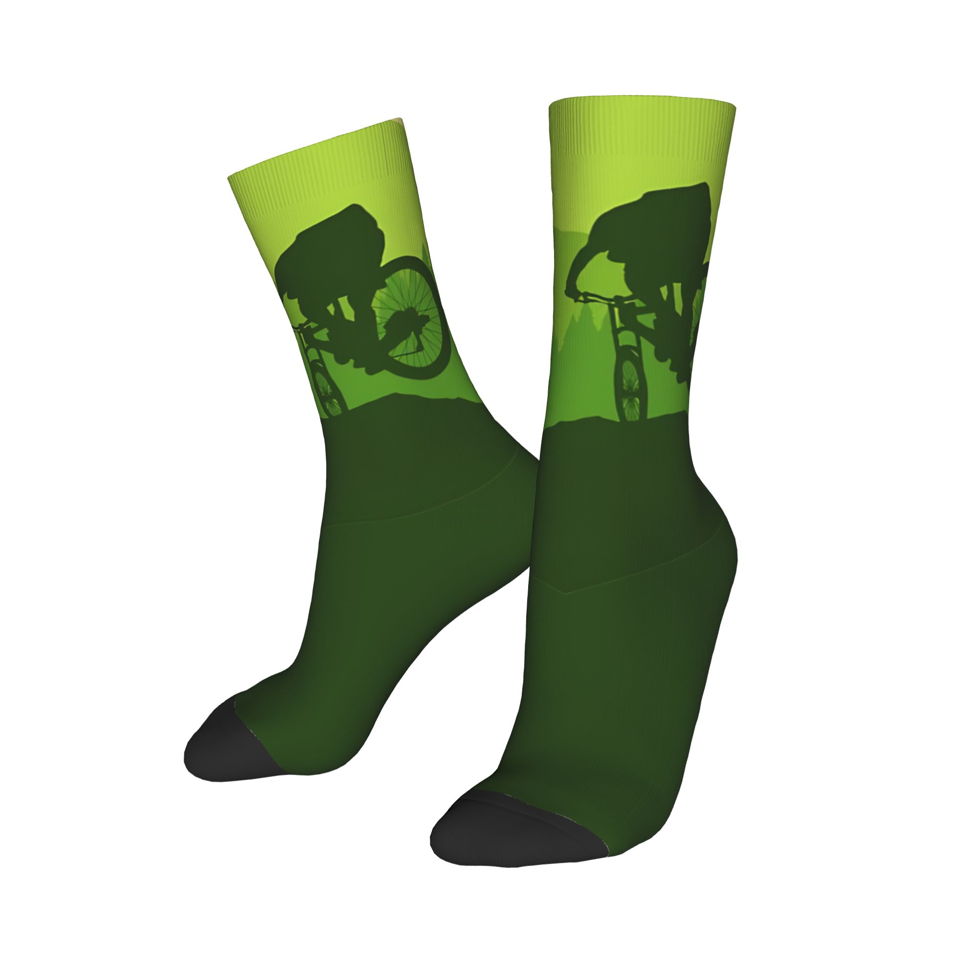 Cycling On The Mountain Bike D - Mountain Biking Socks review and price